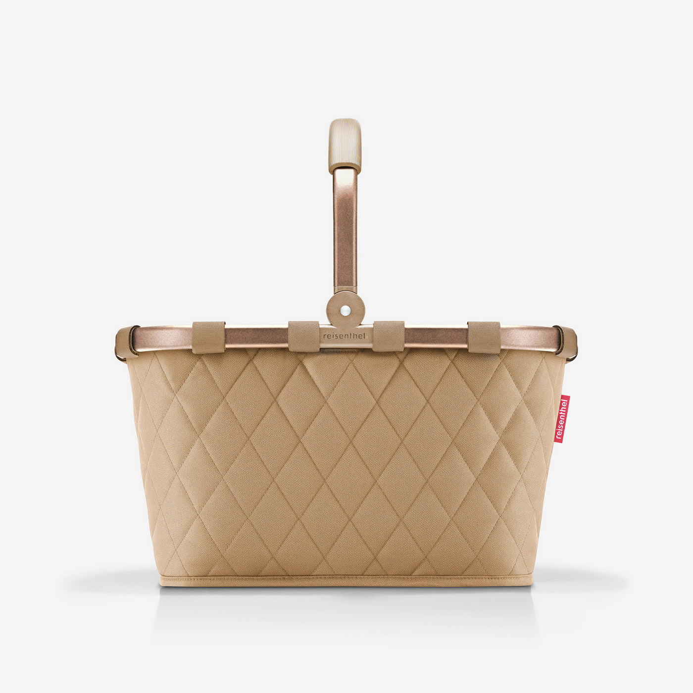 reisenthel® carrybag frame rhombus ginger (Einkaufskorb,hellbraun)