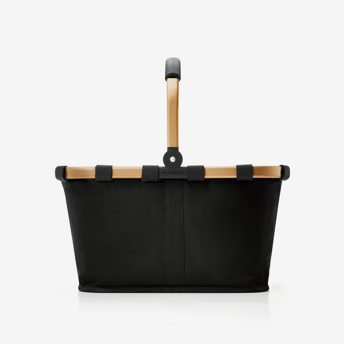 reisenthel® carrybag frame gold/black (Einkaufskorb,schwarz)