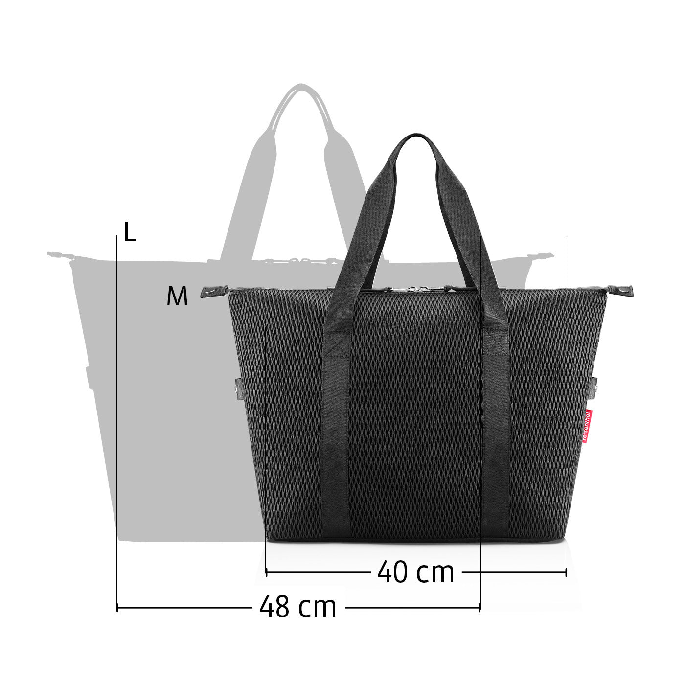 extralite weekender M mesh black extralite weekender M Reisenthel
