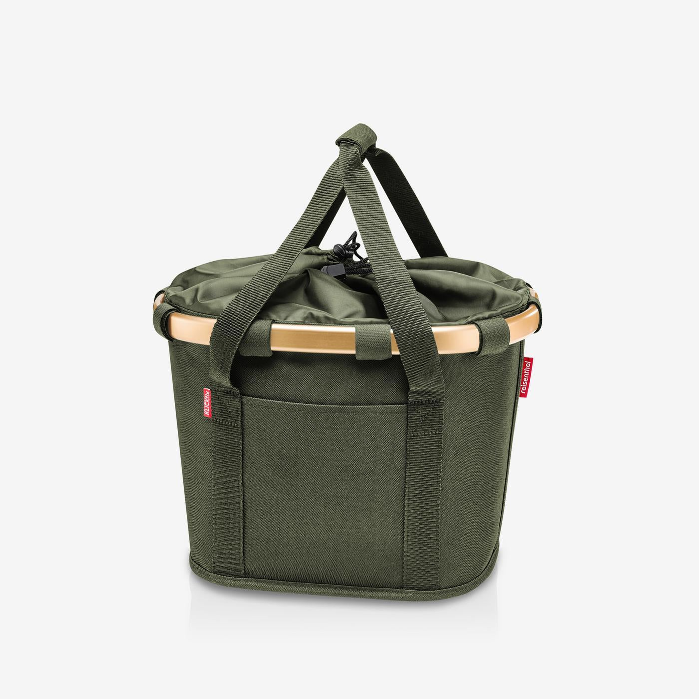 bikebasket urban forest gold