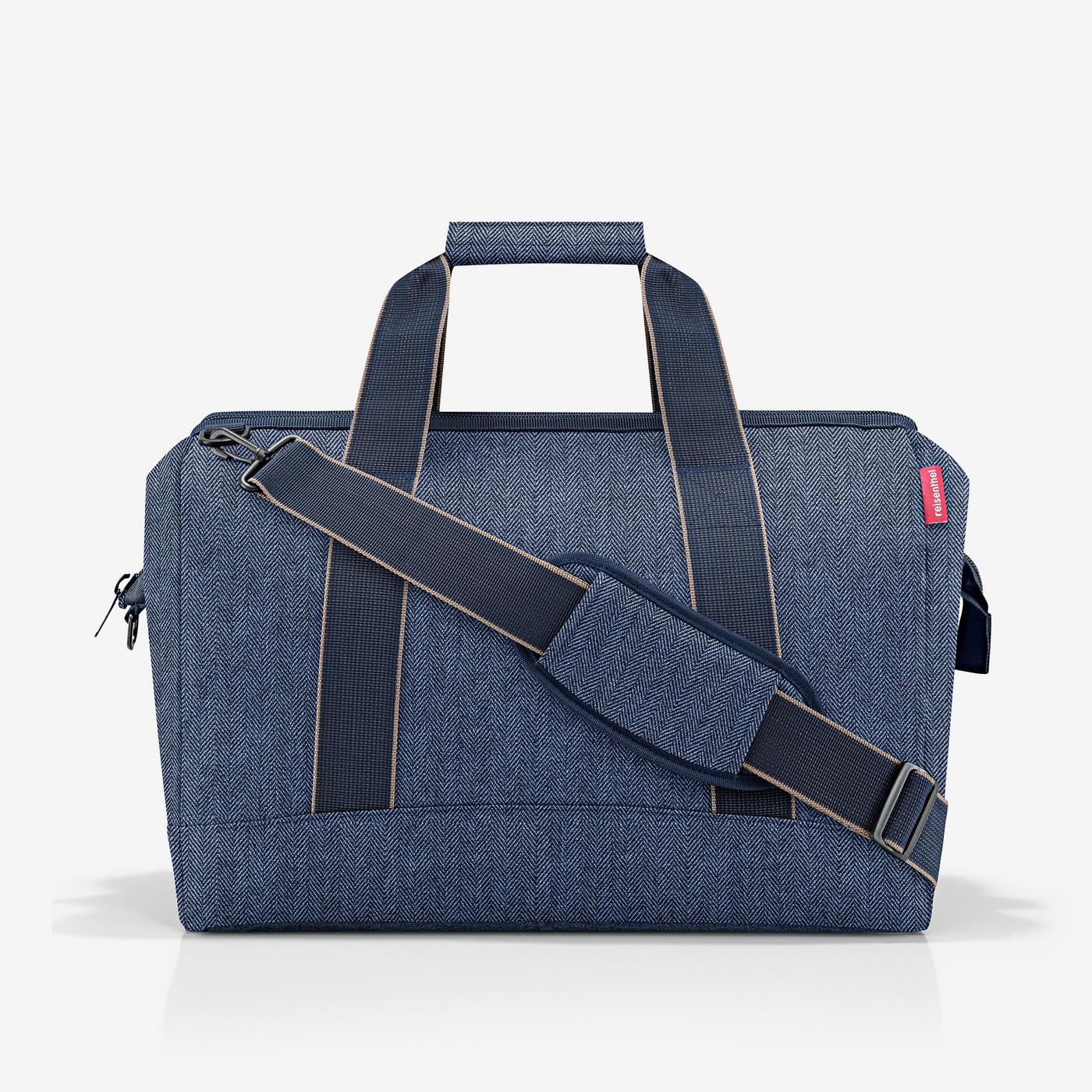 reisenthel® allrounder L herringbone dark blue (Große Reisetasche