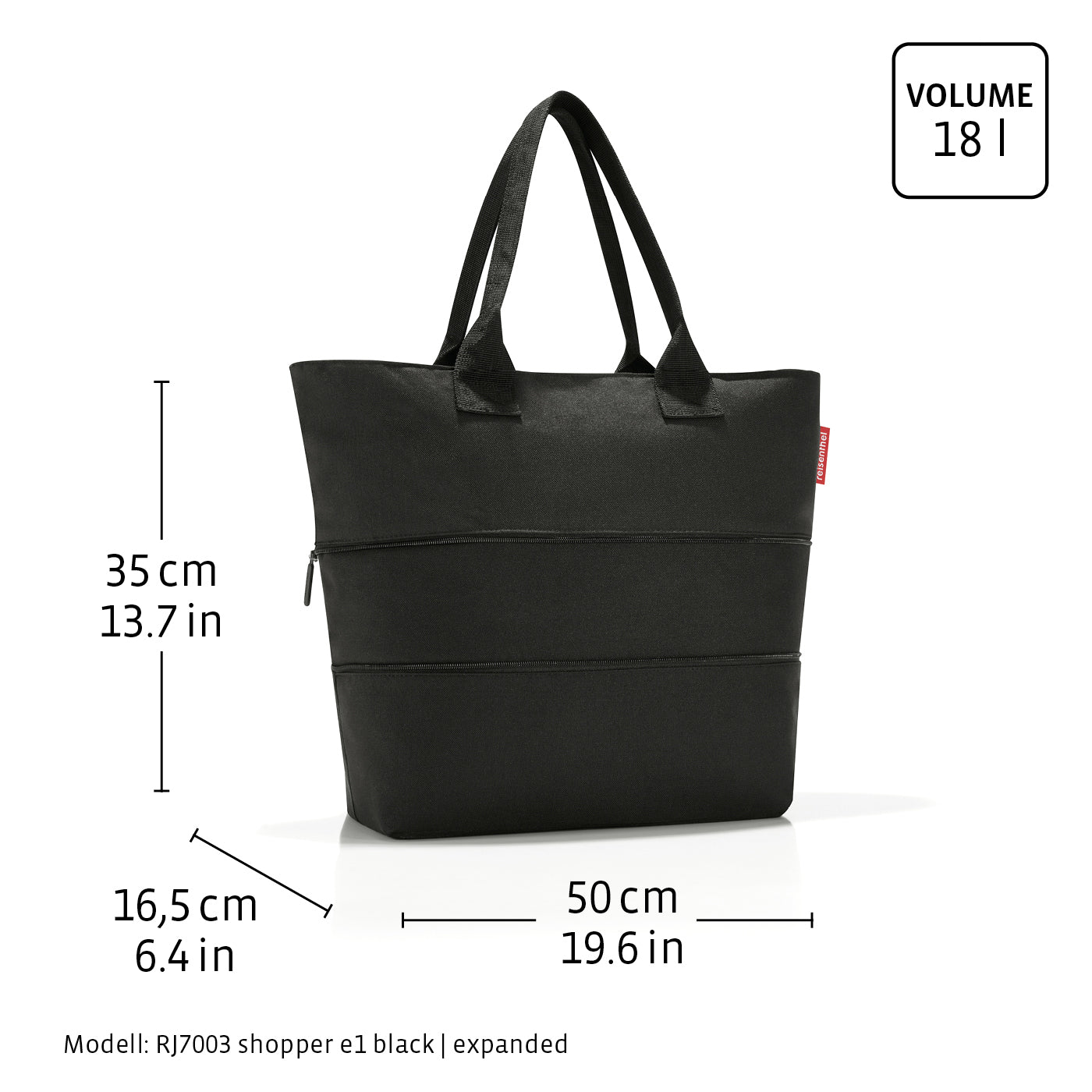 shopper e1 glossy dots black shopper e1 Reisenthel