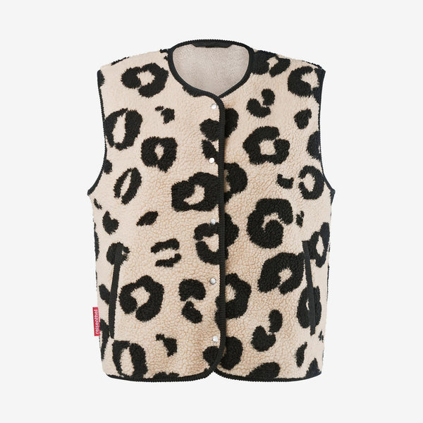 vest S/M teddy leo cream