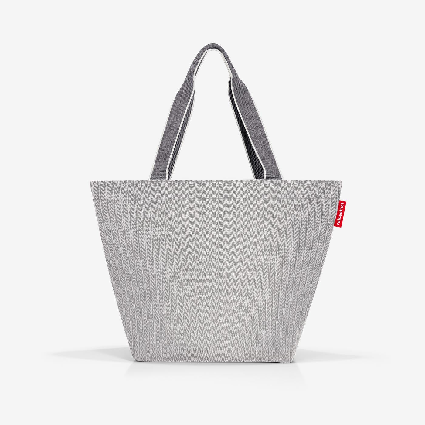 reisenthel® shopper M herringbone grey (Handtasche,grau)