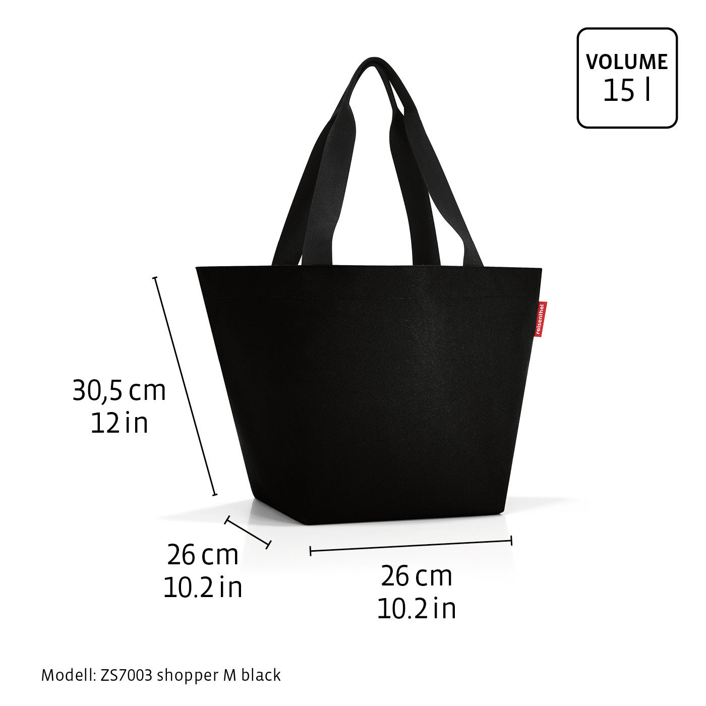 shopper M cord grey shopper M Reisenthel