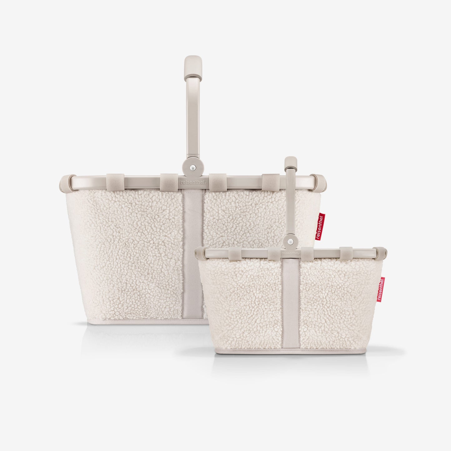Bundle: carrybag + carrybag xs teddy sand bundle Reisenthel