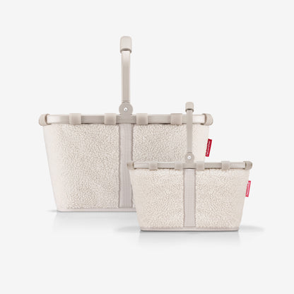 Bundle: carrybag + carrybag xs teddy sand bundle Reisenthel