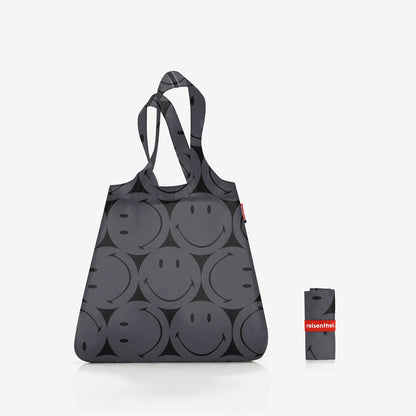 mini maxi shopper smiley grey mini maxi shopper Reisenthel