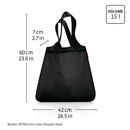mini maxi shopper black mini maxi shopper Reisenthel