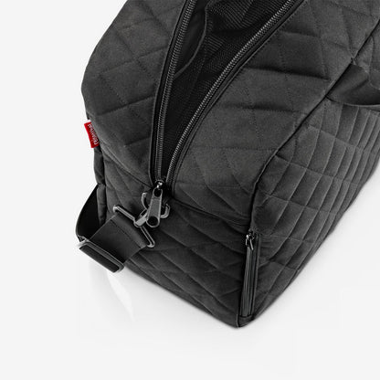 reisenthel duffelbag M rhombus black (Travel bag black)