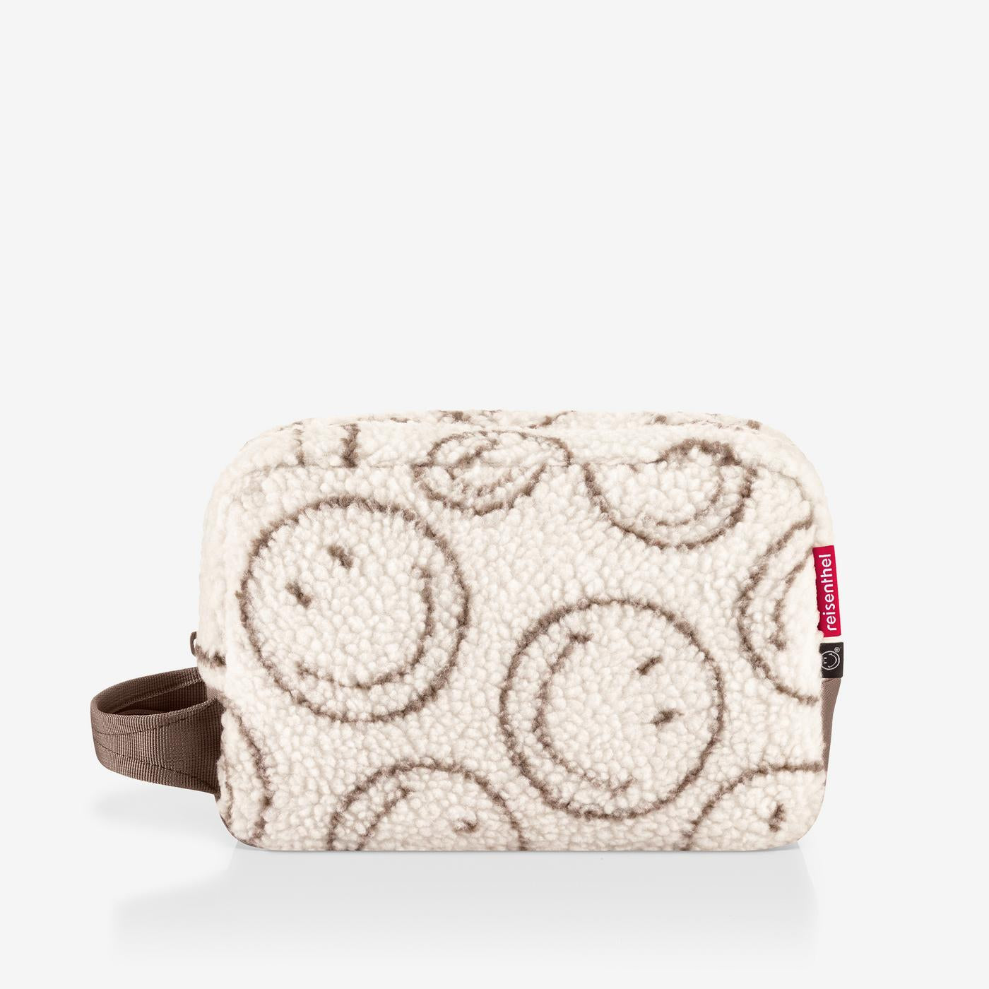 cosmeticpouch M smiley® teddy chocolate cosmeticpouch M Reisenthel