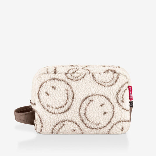 cosmeticpouch M smiley® teddy chocolate cosmeticpouch M Reisenthel
