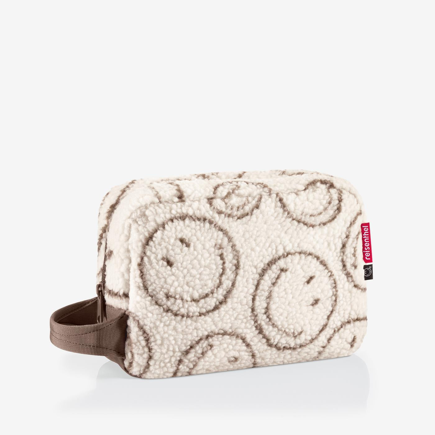 cosmeticpouch M smiley® teddy chocolate cosmeticpouch M Reisenthel