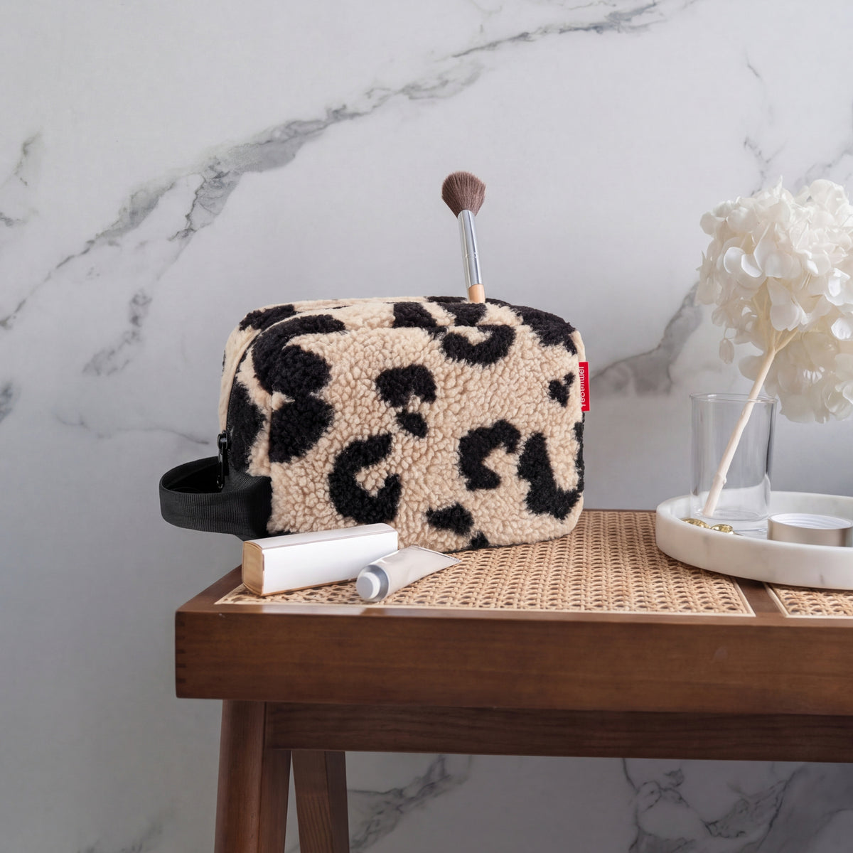 cosmeticpouch M teddy leo cream cosmeticpouch M Reisenthel