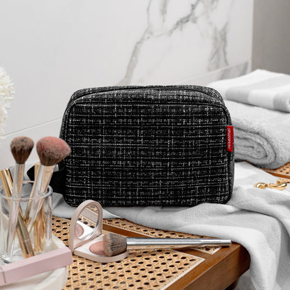cosmeticpouch M bouclé black