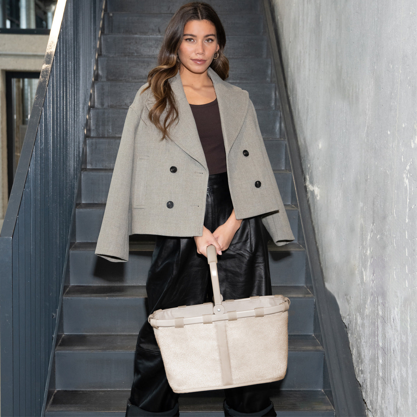 carrybag teddy sand (Tante-E TEST) carrybag Reisenthel