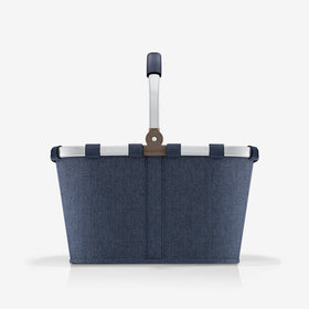 carrybag herringbone dark blue