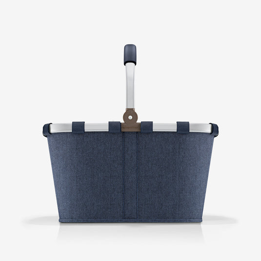 carrybag herringbone dark blue carrybag Reisenthel