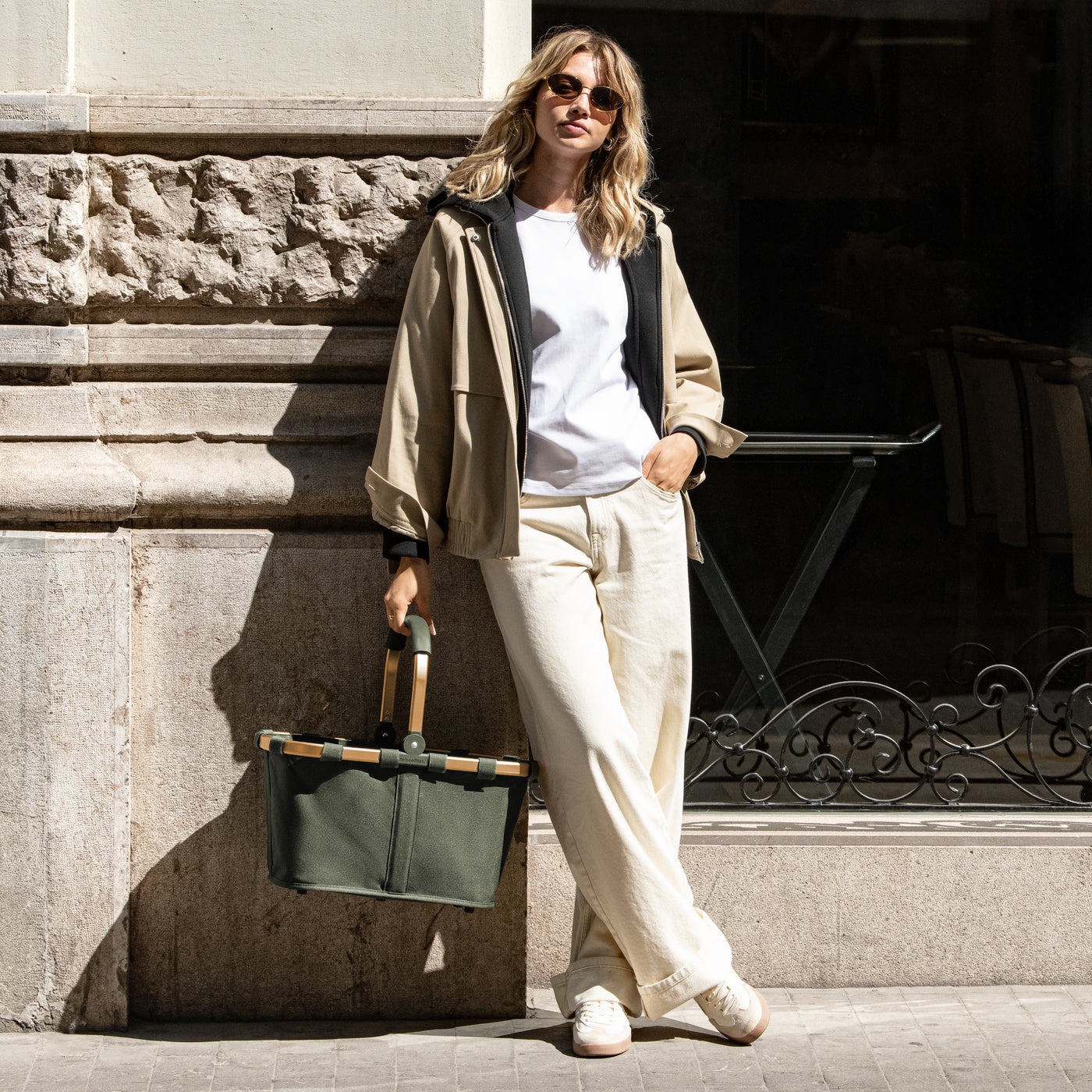 carrybag urban forest gold carrybag Reisenthel