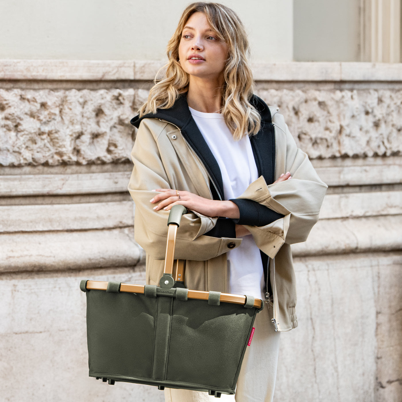 carrybag urban forest gold carrybag Reisenthel