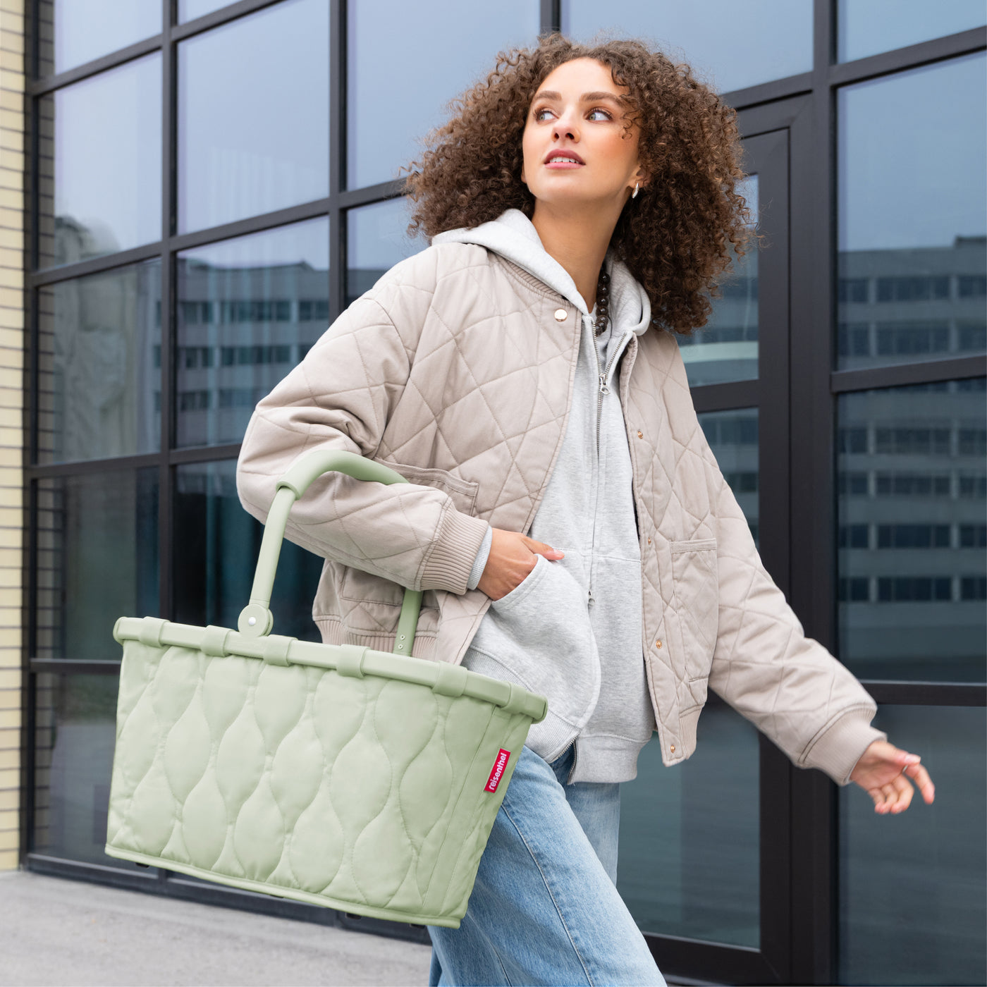 carrybag puffer iced matcha carrybag Reisenthel
