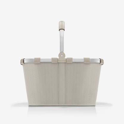 reisenthel Coolerbag Herringbone Zand, koeltas van hoogwaardig polyesterweefsel, ideaal voor picknick, winkelen en onderweg reisenthel Coolerbag Herringbone Zand, koeltas van hoogwaardig polyesterweefsel, ideaal voor picknick, winkelen en onderweg