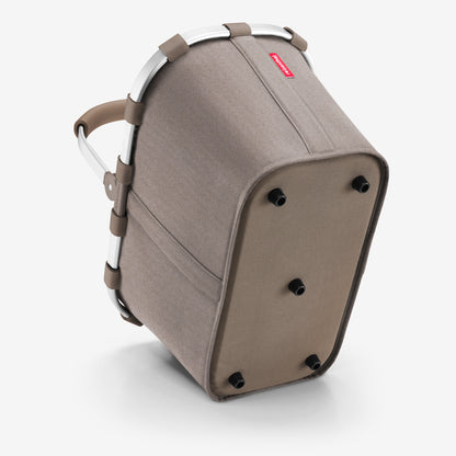 carrybag herringbone mokka carrybag Reisenthel