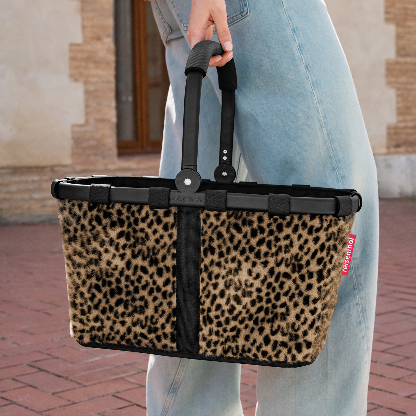 carrybag leo fake fur