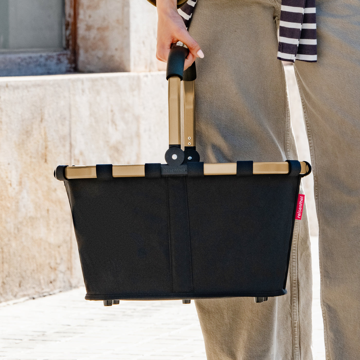 carrybag frame gold/black carrybag Reisenthel