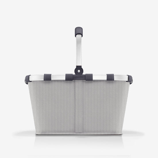 Reisenthel carrybag herringbone grey (Einkaufskorb,grau)