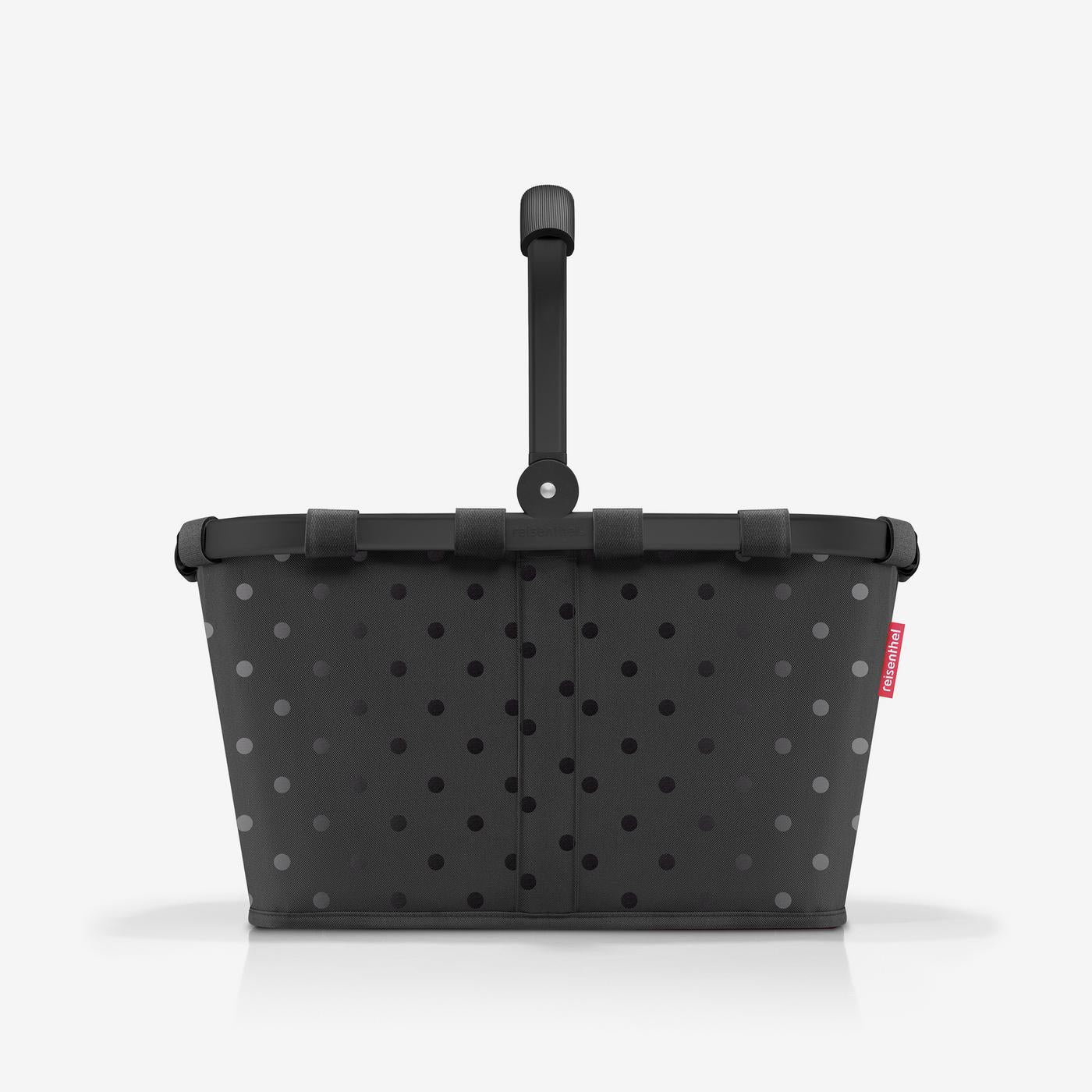 carrybag frame glossy dots black carrybag Reisenthel