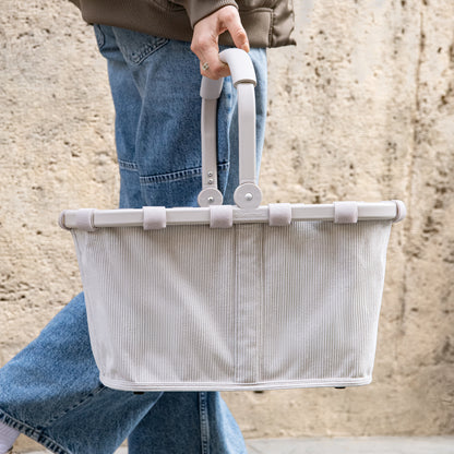 carrybag cord grey carrybag Reisenthel