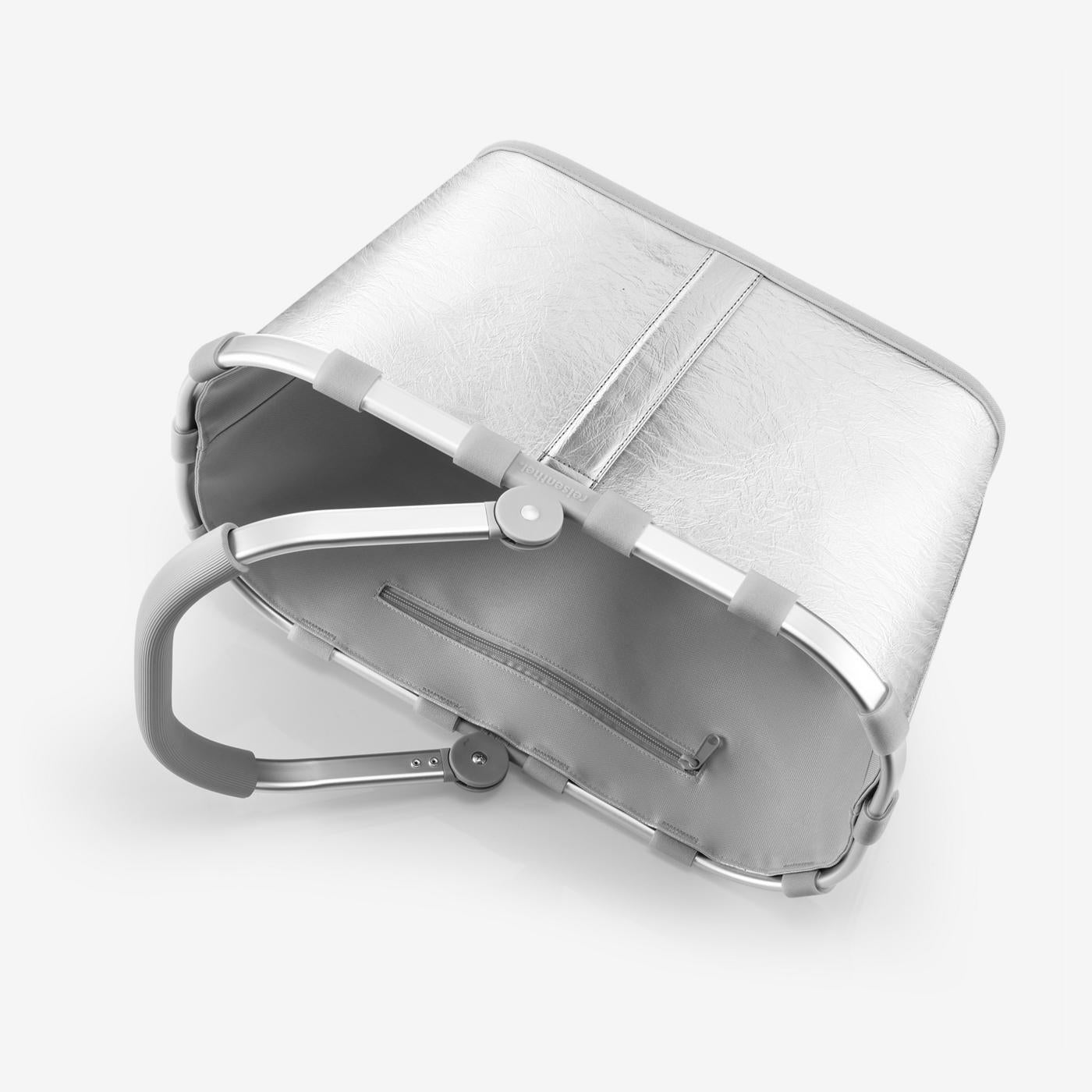 carrybag silver crackle carrybag Reisenthel