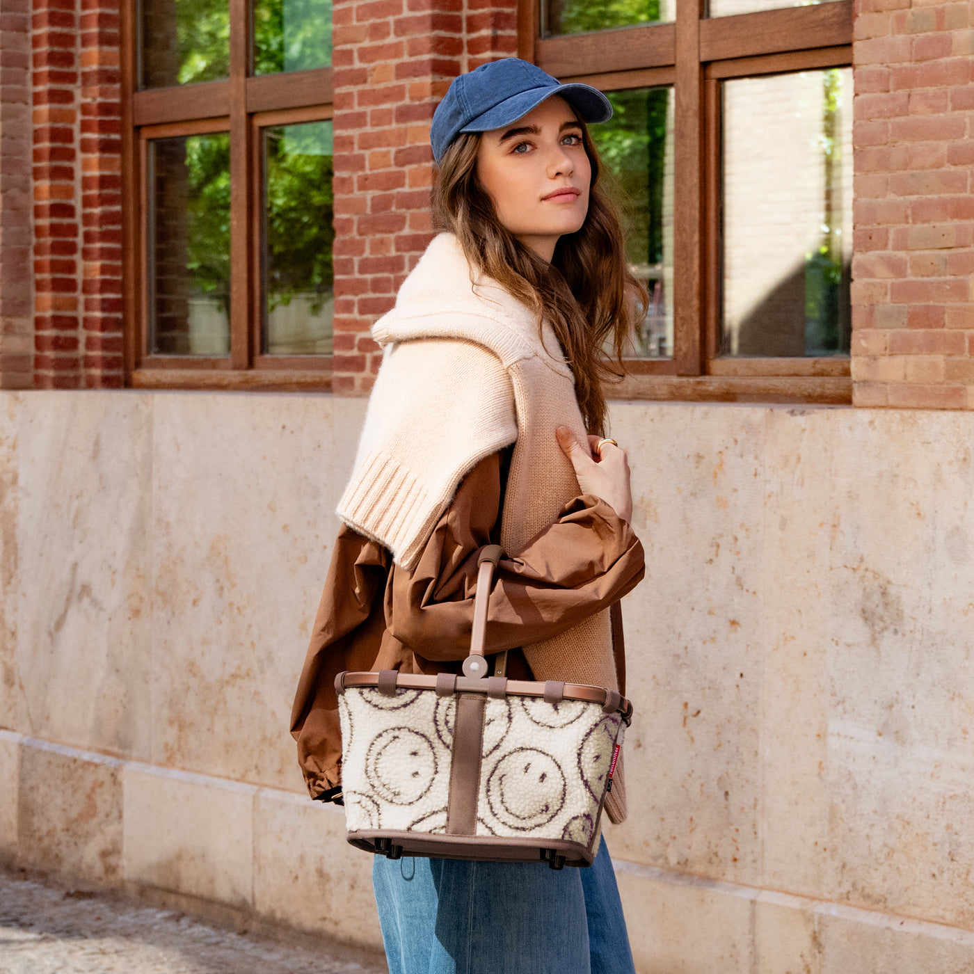 carrybag XS smiley® teddy chocolate carrybag XS Reisenthel