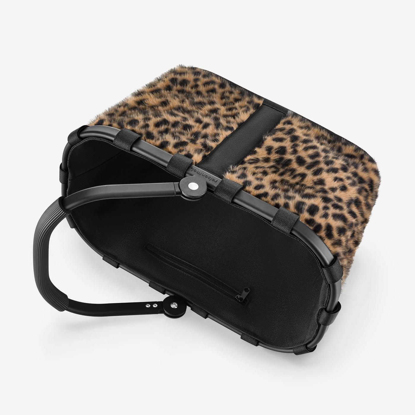 carrybag XS leo fake fur