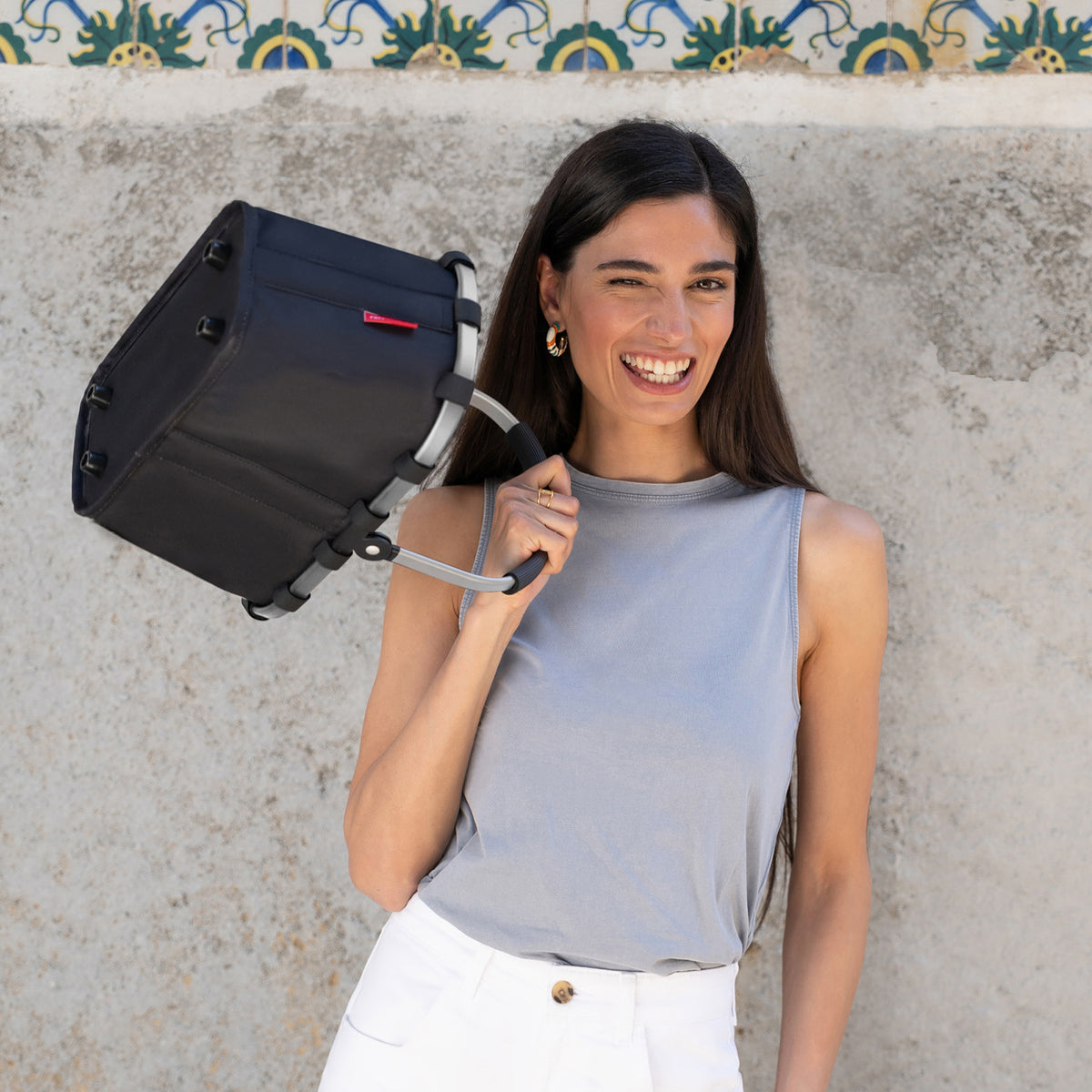 reisenthel® carrybag XS black (Kleiner Einkaufskorb,schwarz)