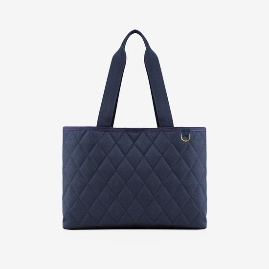 Reisenthel classic shopper L rhombus midnight gold (Einkaufstasche,dunkelblau)