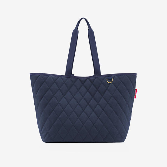 Reisenthel classic shopper XL rhombus midnight gold (Einkaufstasche,dunkelblau)