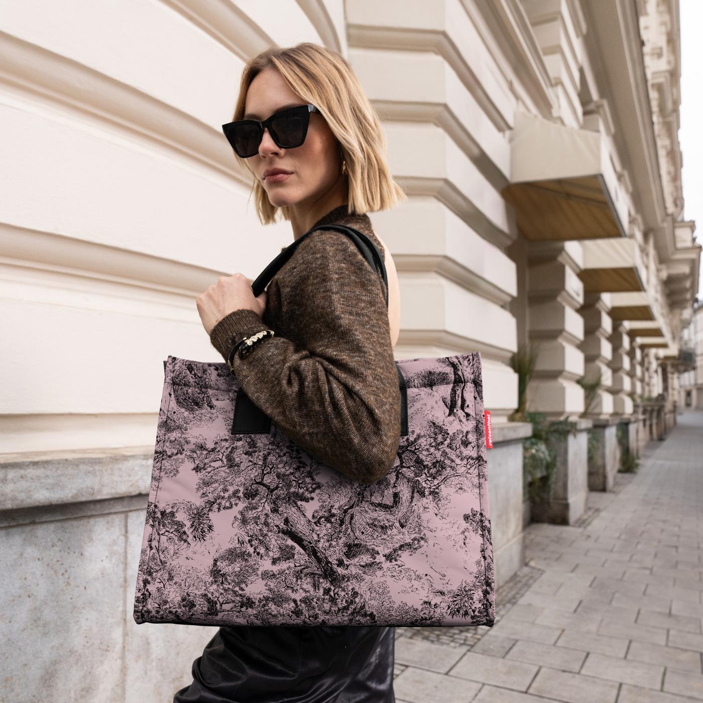 daily shopper jacquard rose daily shopper Reisenthel