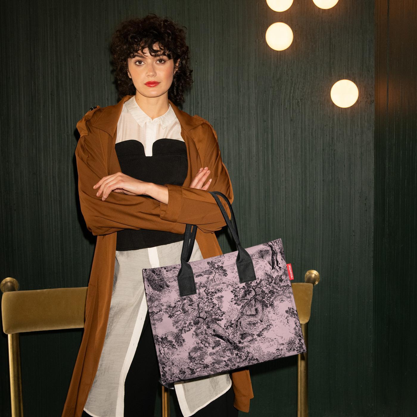 daily shopper jacquard rose daily shopper Reisenthel