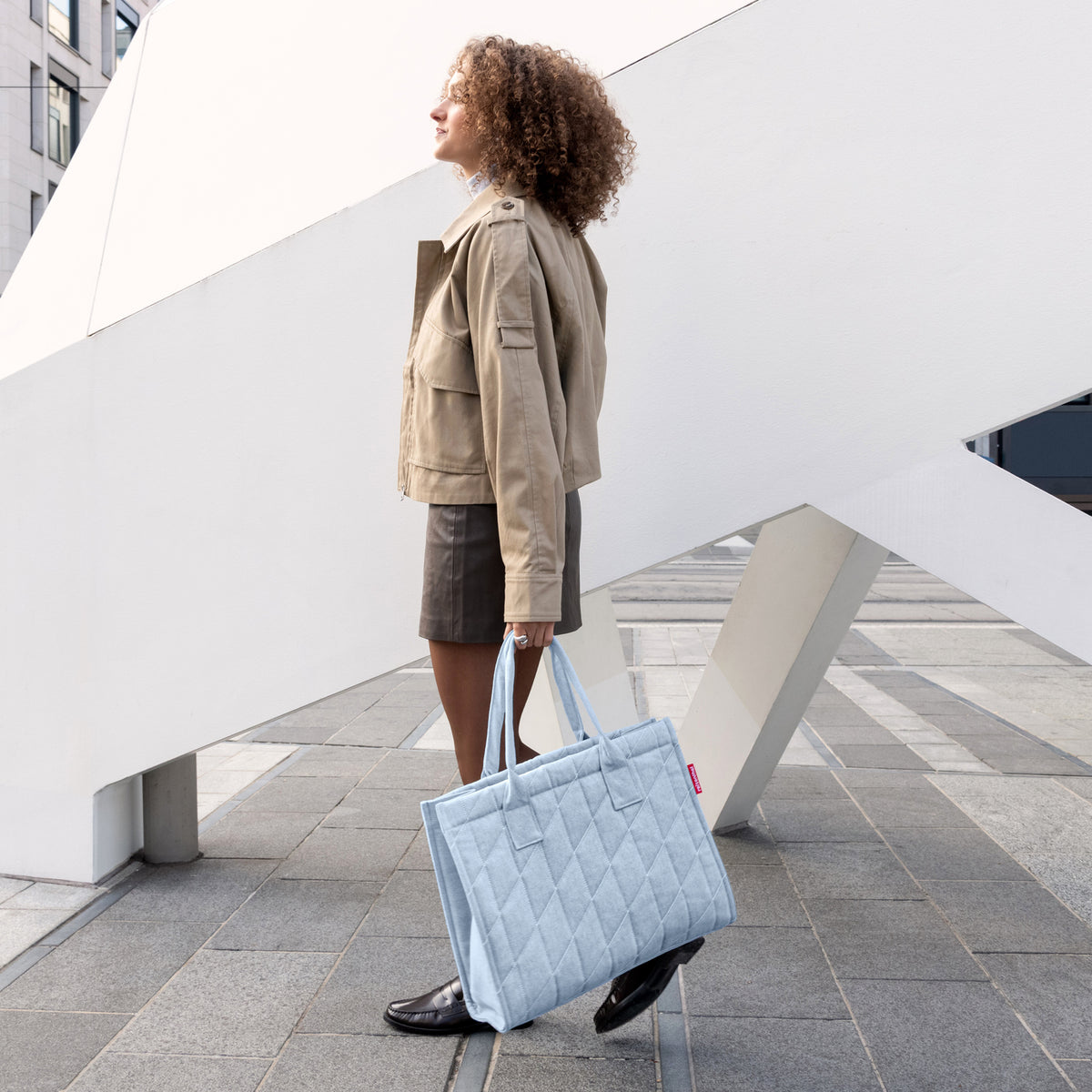 daily shopper rhombus denim daily shopper Reisenthel