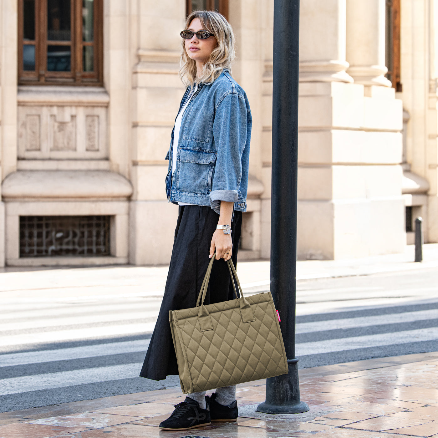 daily shopper rhombus olive daily shopper Reisenthel