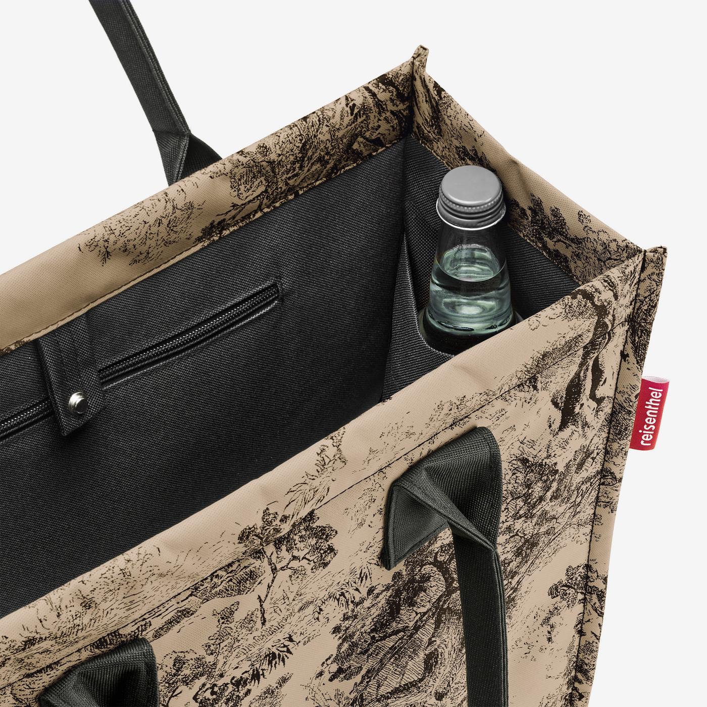 daily shopper jacquard brown daily shopper Reisenthel