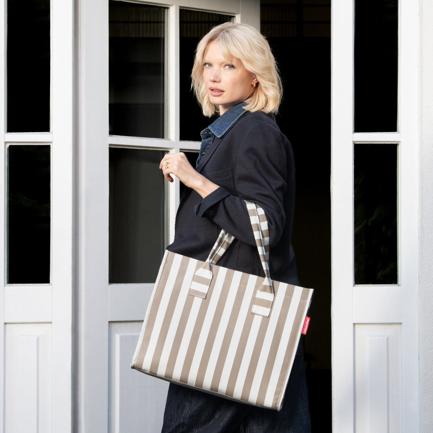 daily shopper summerstripes coffee daily shopper Reisenthel