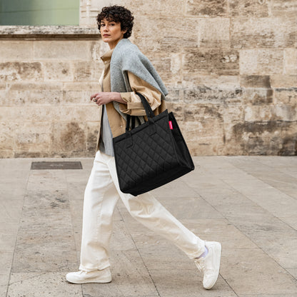 daily shopper rhombus black daily shopper Reisenthel