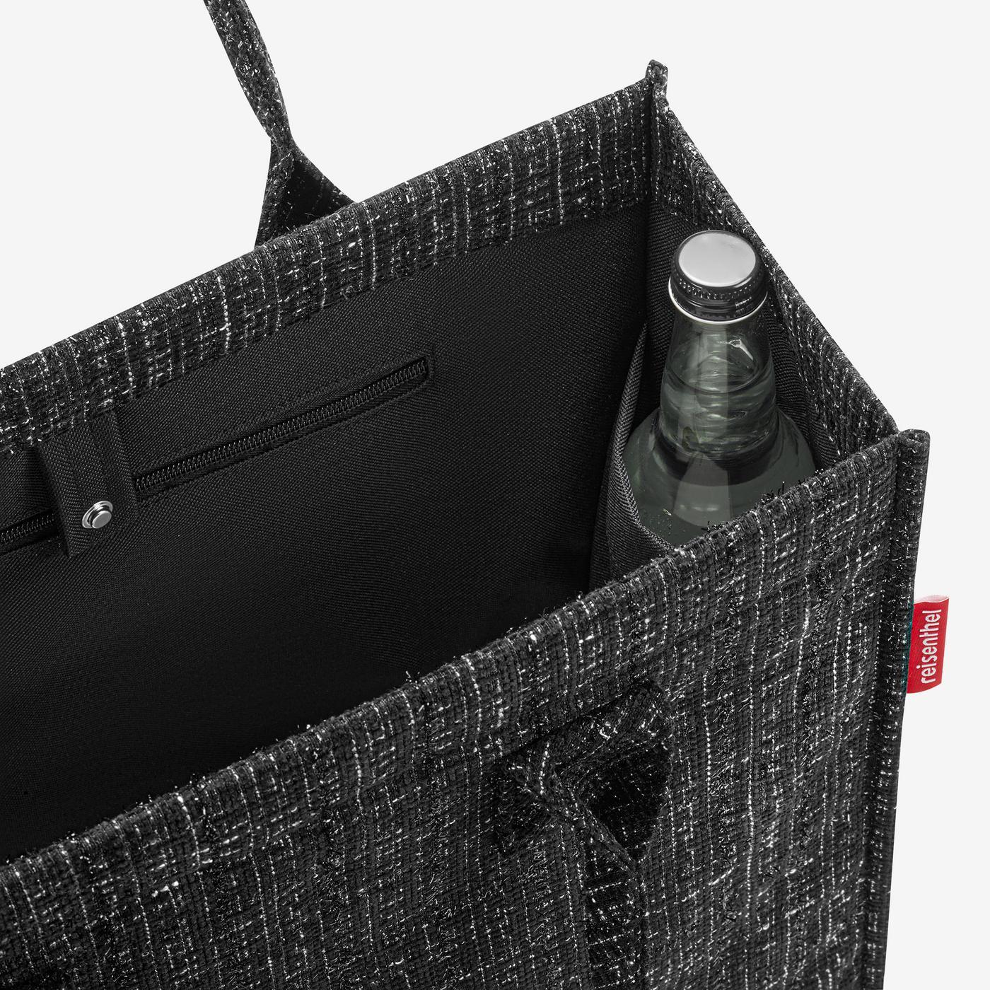 daily shopper bouclé black