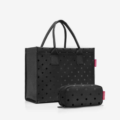 daily shopper set #1 glossy dots black daily shopper set #1 Reisenthel