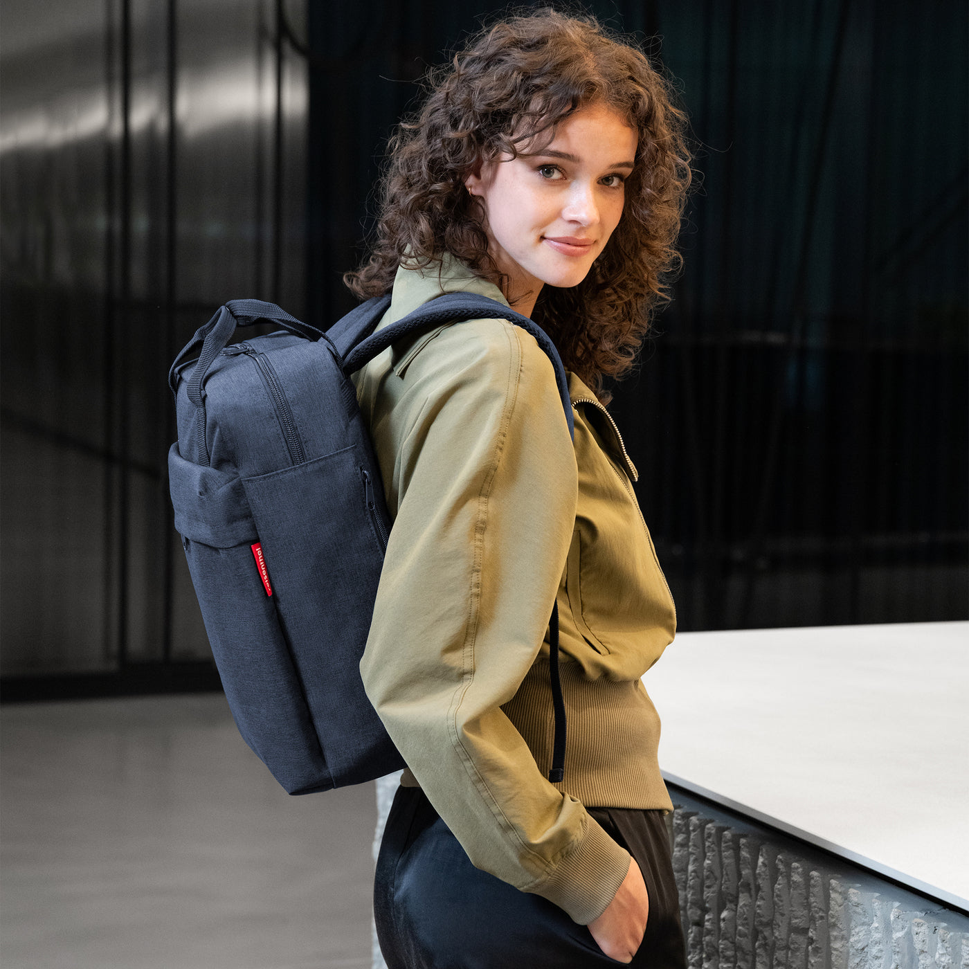 allday backpack M twist navy allday backpack M Reisenthel