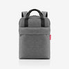 allday backpack M twist silver allday backpack M Reisenthel