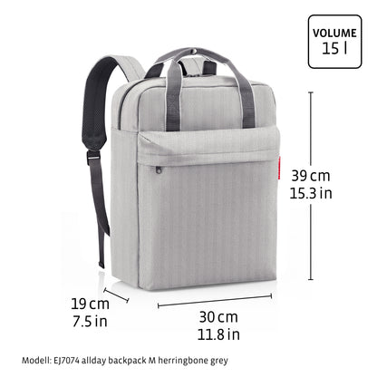 allday backpack M twist coffee allday backpack M Reisenthel